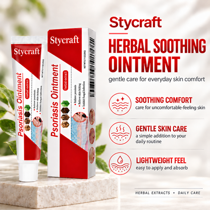 Stycraft Botanical Skin Relief Ointment for Dry, Itchy & Flaky Skin