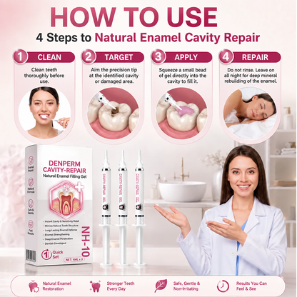 🏆 Stycraft Cavity-Repair Natural Enamel Filling Gel